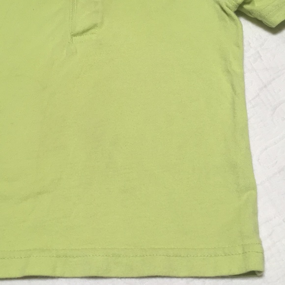 2T (6/$20) Carter’s Yellow-Green Polo - Picture 2 of 9